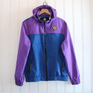 REI Co-op x Outdoor Afro Men’s Shell Jacket Size Medium Colorblock Gorpcore